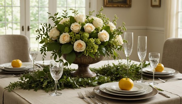 Élégance naturelle : sublimer votre décoration de table
